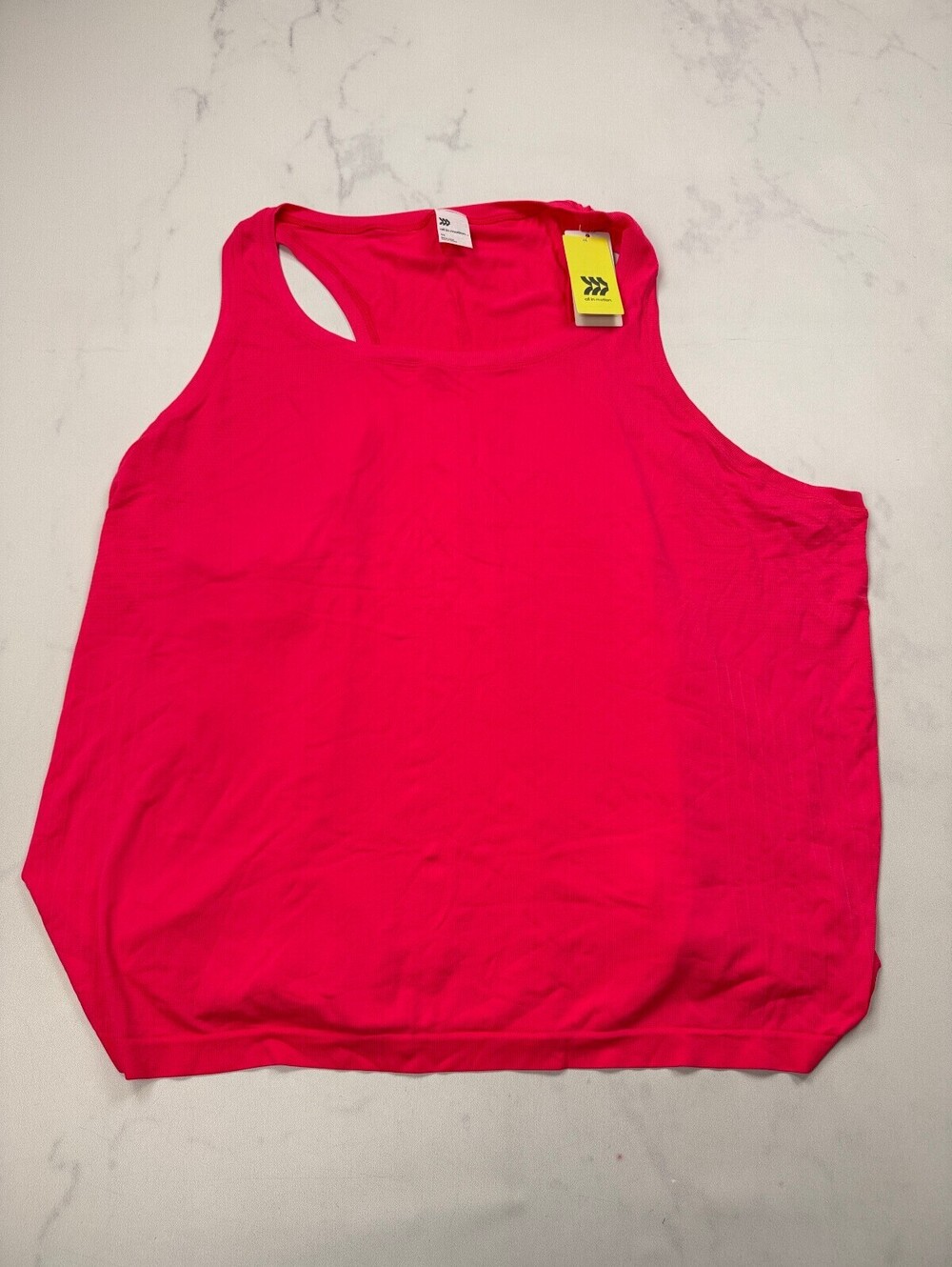 All In Motion Motion Tank Top Hot Pink Modern Feminine - Womens 4X